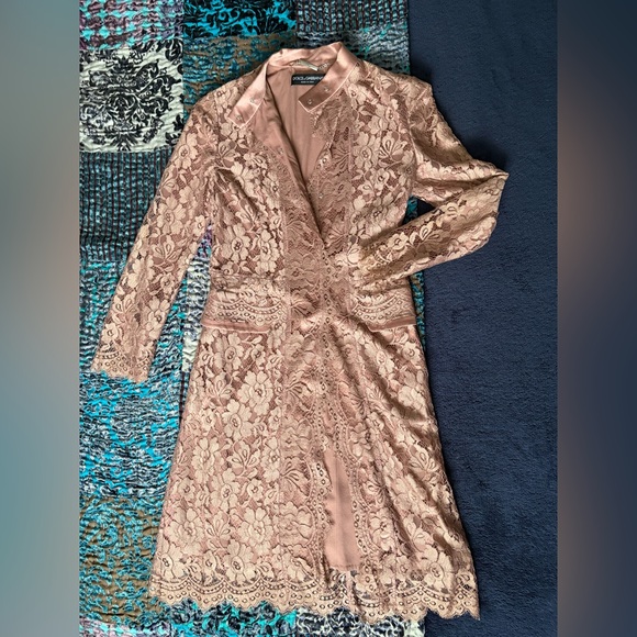 Dolce & Gabbana Jackets & Blazers - Dolce & Gabbana Lace Overcoat